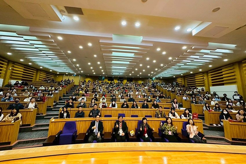 長庚科大新生座談活動。 長庚科大/提供